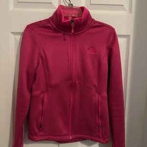 The North Face Women's Bright Pink Fleece - Womens Medium. Like new.